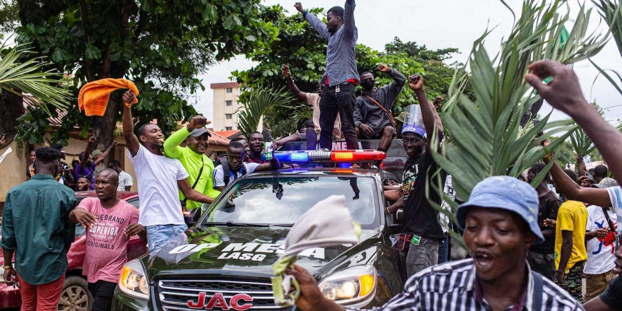 lagos protest nigeria