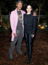 <p>Pharrell Williams and Rosalía pose together at the Chanel dinner for Es Devlin's interactive Art Basel experience FIVE ECHOES in Miami on Dec. 3.</p>