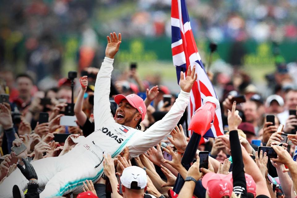 Hamilton going nowhere, believes Ecclestone.(Getty Images)