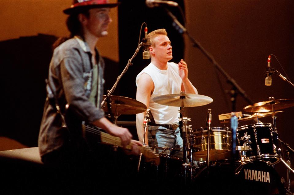 U2 Perform At Wembley Stadium In London