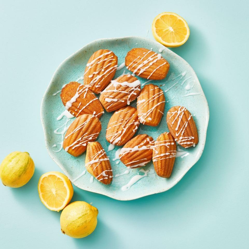 Meyer Lemon Madeleines