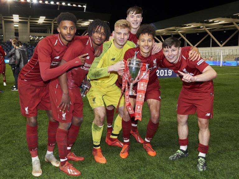 FA Youth Cup final: Liverpool win ‘mini title race’ with penalty triumph over Manchester City