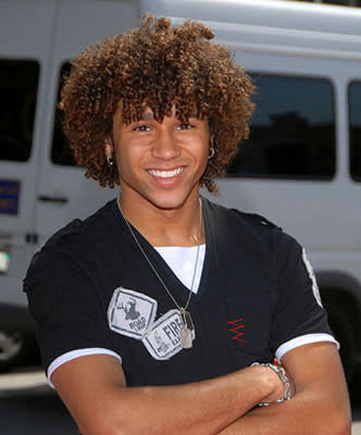 Corbin Bleu at the Los Angeles premiere of Warner Bros. Pictures' Nancy Drew