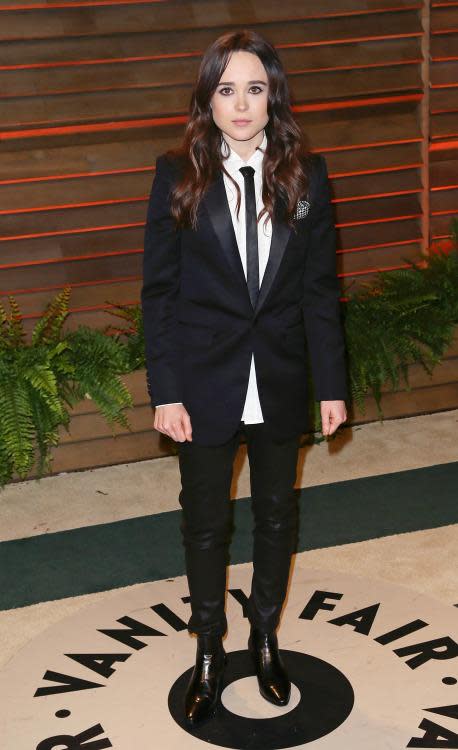 Ellen Page Admits Fashion Has Helped Her Feel Free
