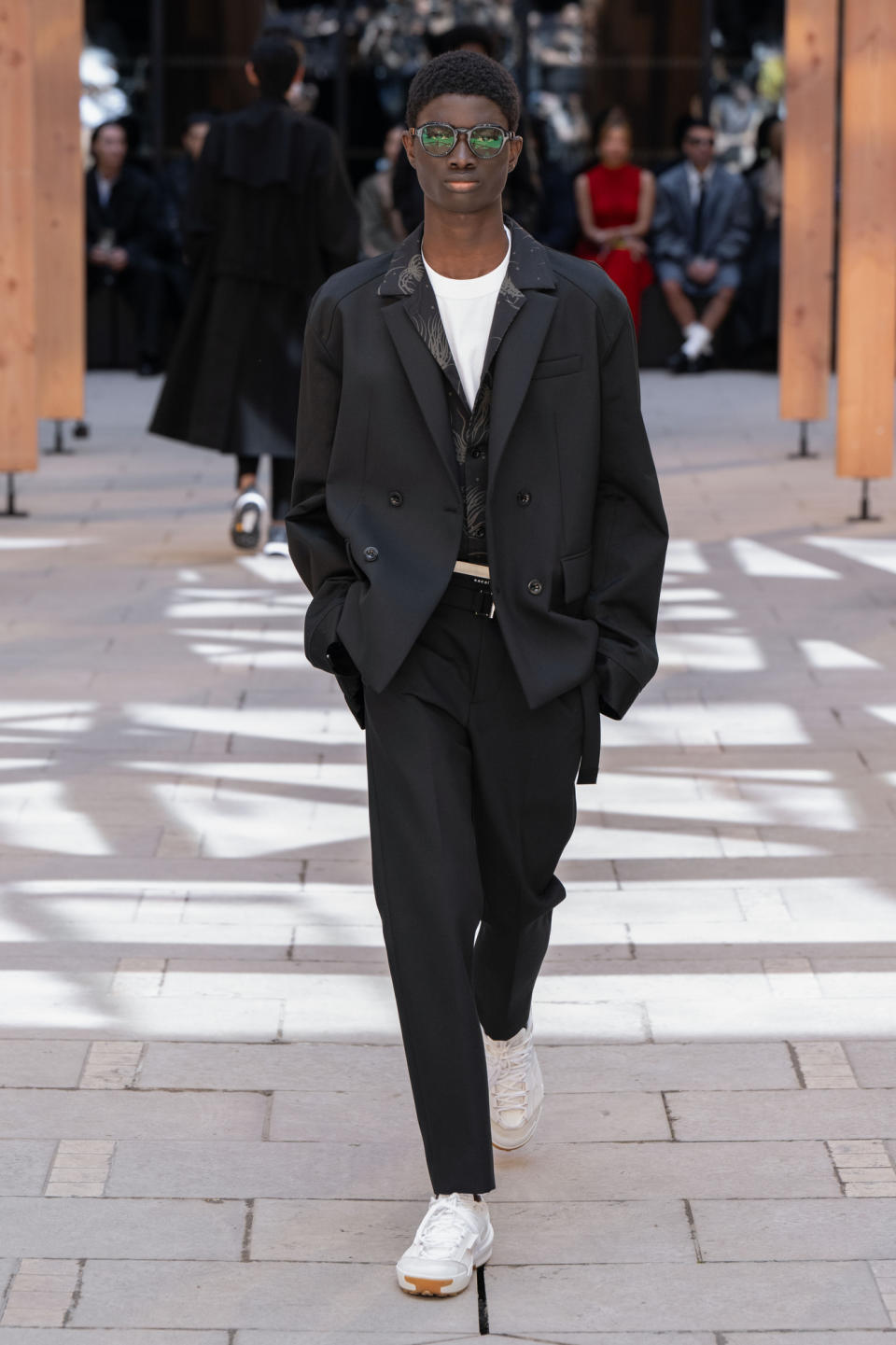 Men's Shoe Trends at Paris Fashion Week Spring 2025: Low-Top Sneakers