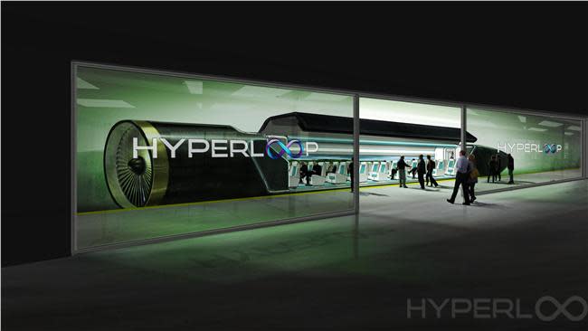 Hyperloop One傳出倒閉消息。（圖／翻攝自Hyperloop One官網）