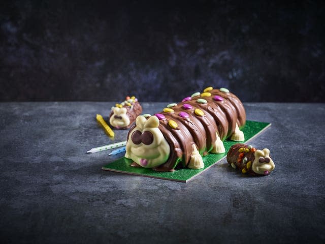 Colin the Caterpillar cake