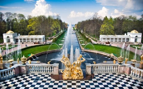 Peterhof is like the Russian Versailles - Credit: istock