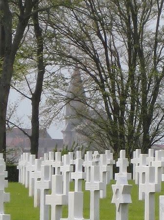 A view of the Oise-Aisne American Cemetery, Fere-en-Tardenois, near Chateau-Thierry, France in this picture taken in April 2008, with 6,012 at rest there including Paul Cody Bentley who died September 16, 1917. REUTERS/Alden Bentley