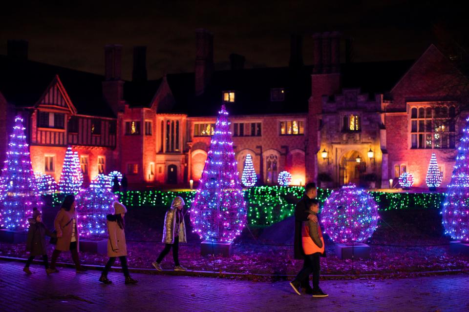 Winter Wonder Lights at Meadow Brook Hall.