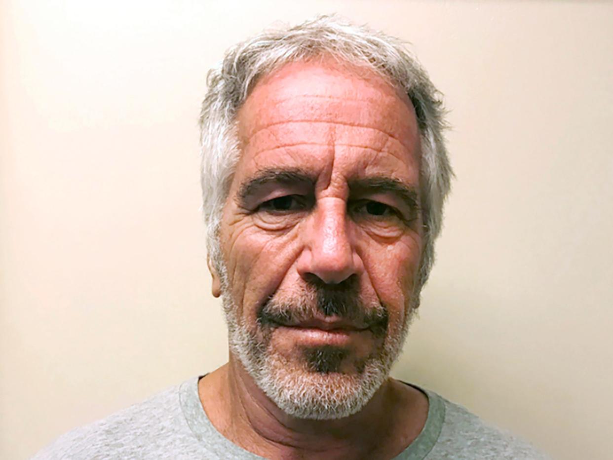 FILE - This March 28, 2017, file photo, provided by the New York State Sex Offender Registry, shows Jeffrey Epstein. House Democrats are asking for documents from federal prosecutors and Florida law enforcement officials as part of a probe into how financier Epstein received a secret plea deal more than a decade ago after he was accused of molesting underage girls.The House Committee on Oversight and Reform on Friday, Dec. 20, 2019, sent a letter to U.S. Attorney General William Barr, asking for all emails about the plea deal and how victims should have been notified. (New York State Sex Offender Registry via AP, File)