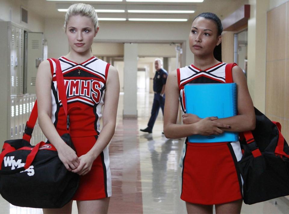 Naya Rivera, Dianna Agron, Glee, Life in Photos