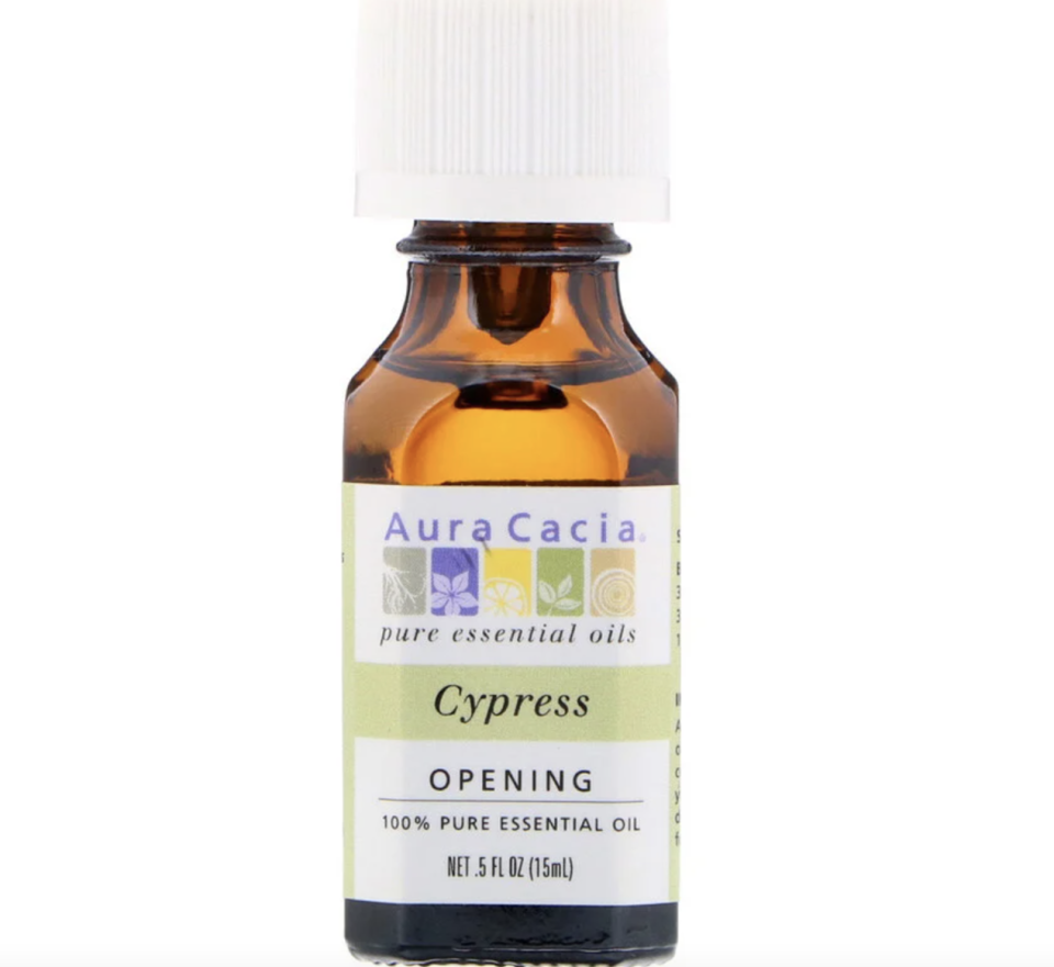 PHOTO: iHerb. Aura Cacia, 100% Pure Essential Oil, Cypress, 15ml