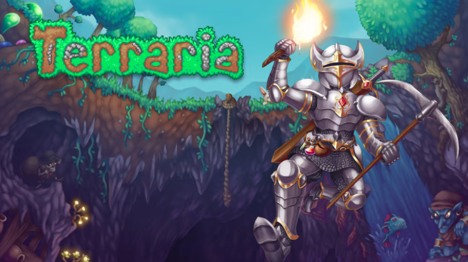 Terraria está disponible en consolas y PC