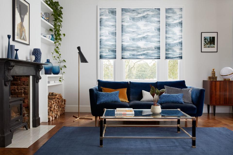 pleated blinds, house beautiful range at hillarys