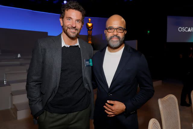 <p>Emma McIntyre/Getty</p> Bradley Cooper and Jeffrey Wright