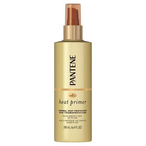 best-heat-protectants-Pantene Pro-V Nutrient Boost Heat Primer Thermal Heat Protection Pre-Styling Spray