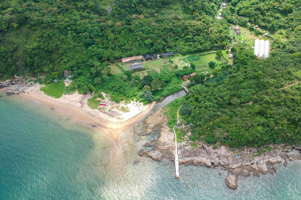 想不到香港科技大學旁穩藏著一片美麗淨土