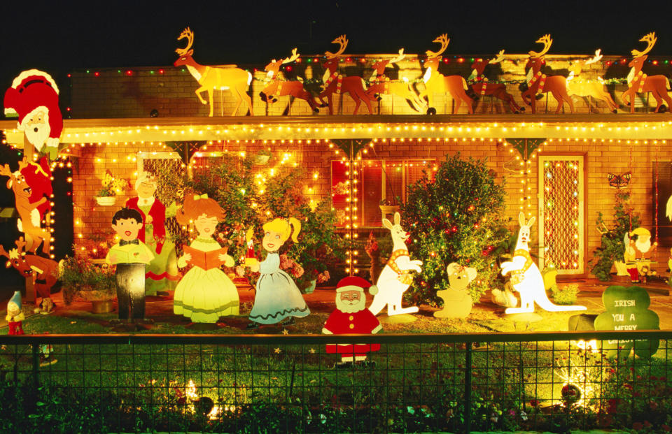 Christmas decorations - Cootamundra, New South Wales