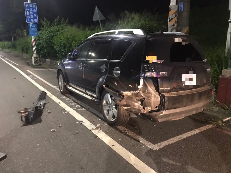 靠一個抖動　旗警揪出肇事車輛