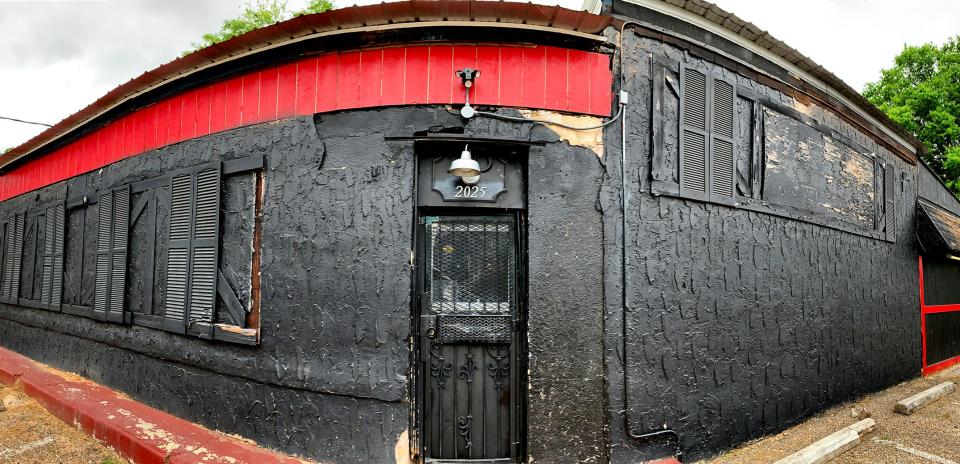 A panorama of the Urban Lounge photographed on April 12, 2022 on 2025 Marshall Street.