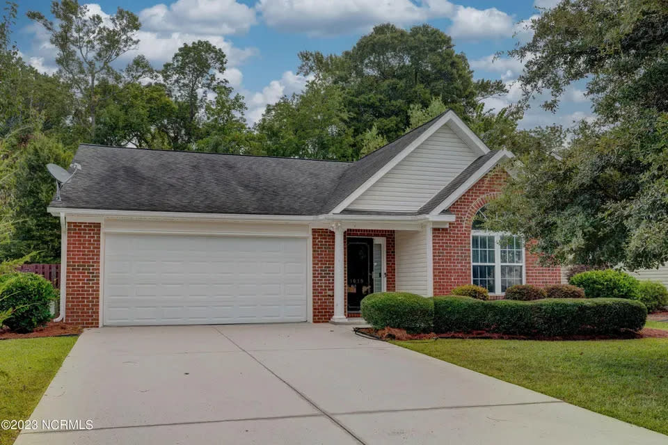 This house located at 1019 Bally Bunion Lane in Burgaw, N.C. is for sale.