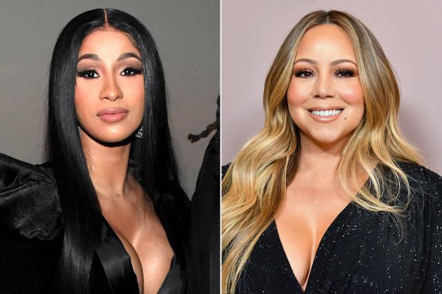 Cardi B Gets a Pep Talk From None Other Than Mariah Carey