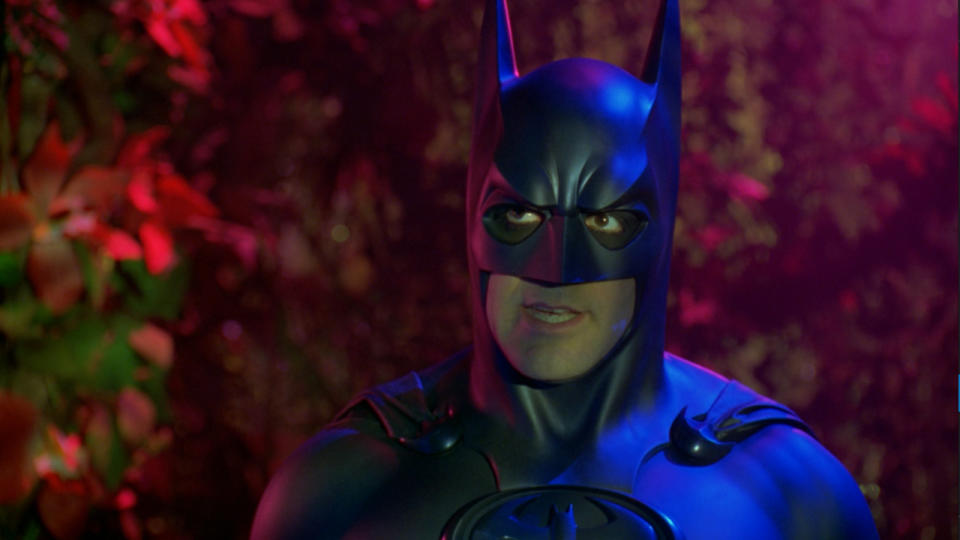 George Clooney as Batman in Batman & Robin