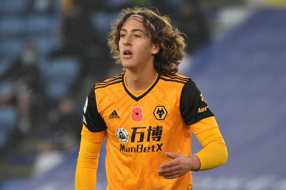 Players such as Wolves’s record signing Fabio Silva would be subjected to the new GBE restrictionsAFP via Getty