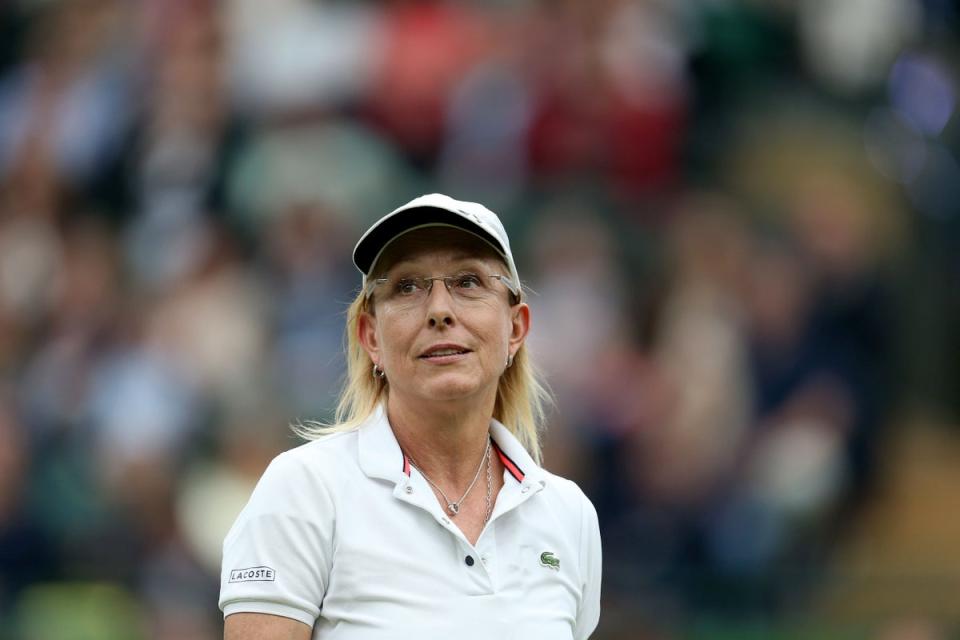 Martina Navratilova has announced she is cancer free (Steven Paston/PA) (PA Archive)