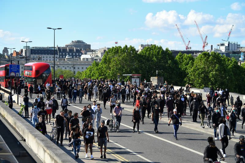 Black Lives Matter protest in London