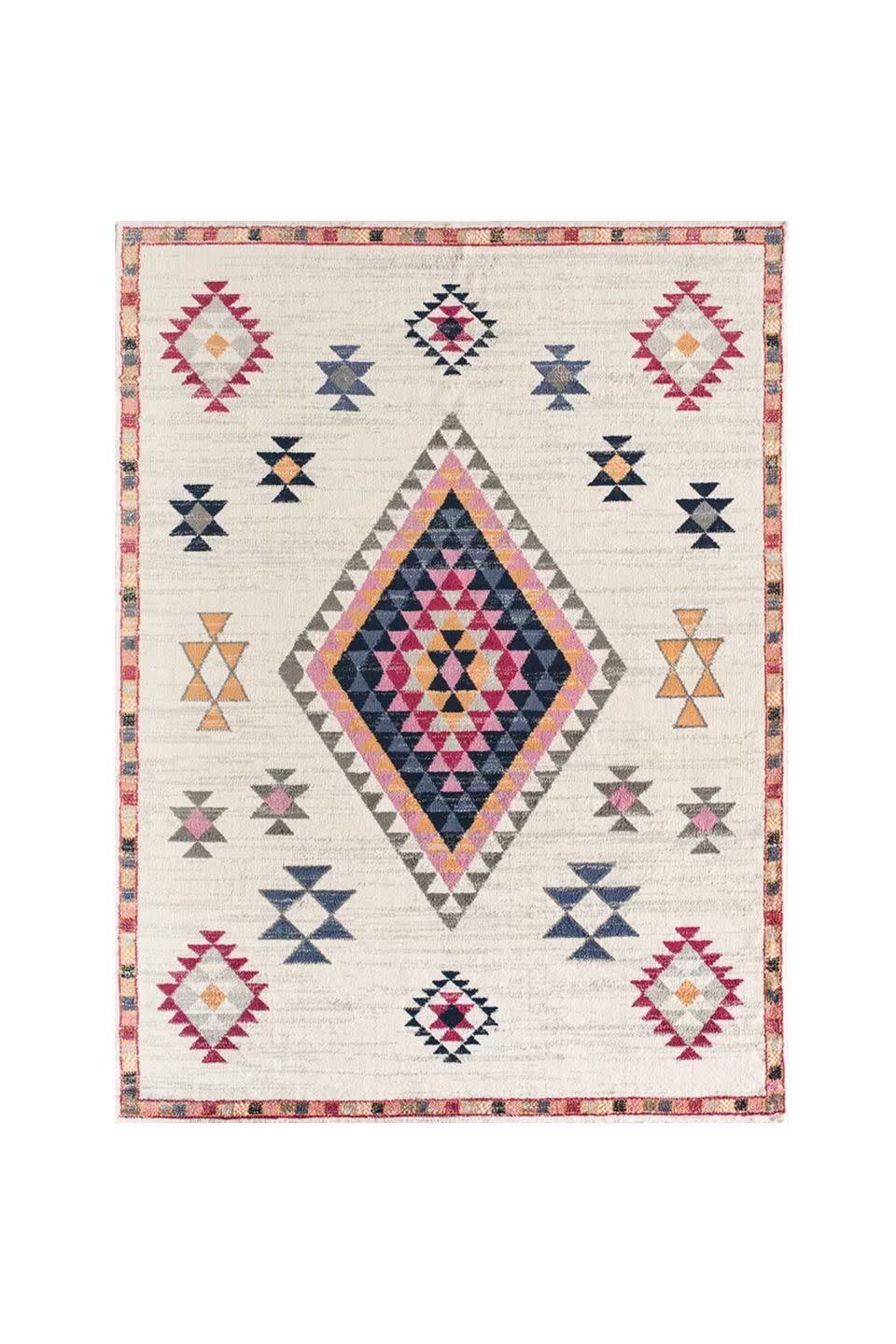 Moroccan Zuma Tribal Ivory Area Rug