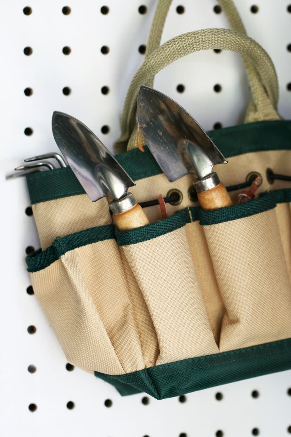 shed organization ideas pegboard