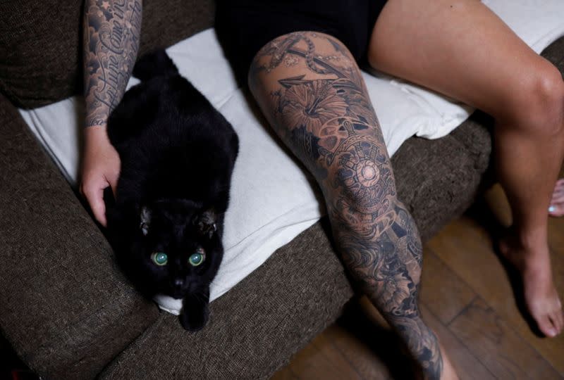 The Wider Image: Breaking taboos: Japan's tattoo fans bare their ink