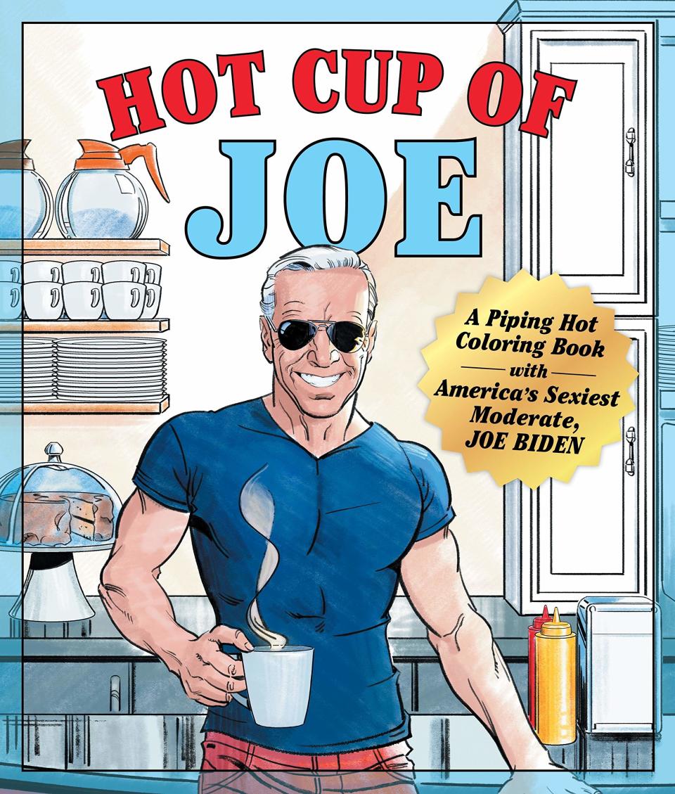 hot cup of joe coloring book, funny coloring books