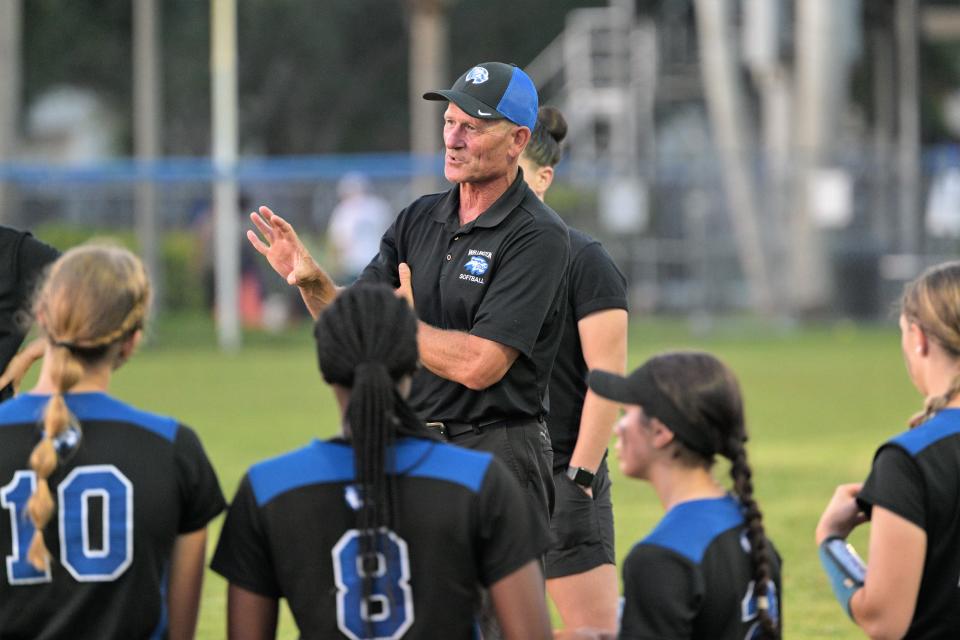 Wellington softball head coach Mark Boretti discusses the positives the team was able to take away from Tuesday's hard-fought win ahead of their regional finals appearance (May 16, 2023).