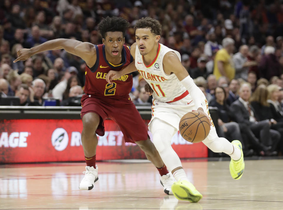Trae Young showed why the Hawks took a big risk on him on Sunday. (AP Photo)