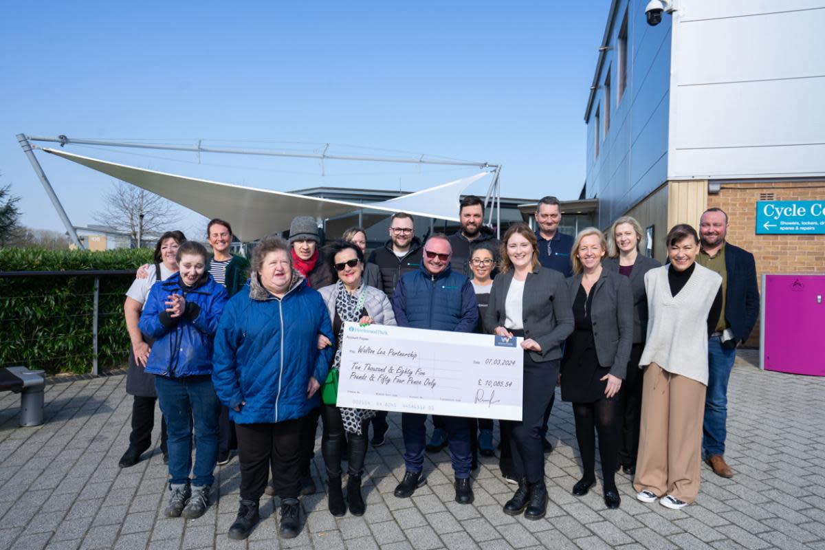 Birchwood Park raised more than £20,000 for The Walton Lea Partnership over the past two years <i>(Image: Birchwood Park)</i>