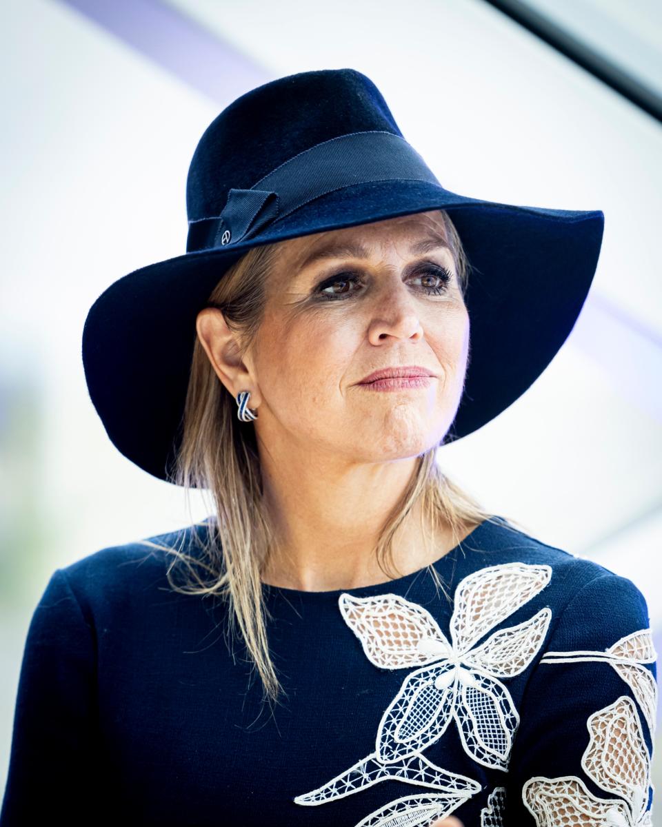 Queen Maxima of the Netherlands attends the attends the launch of Amsterdams Stagepact MBO 