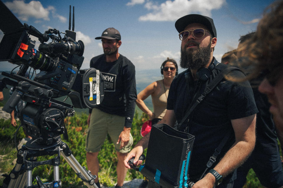 'We Have Never Been Modern' director Matěj Chlupáček on set