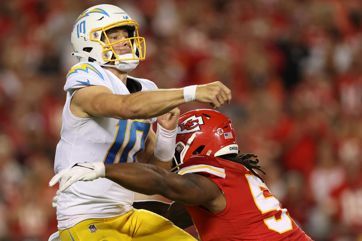 NFL betting, odds: Chargers vs. Jaguars line on the move as Justin  Herbert's status uncertain