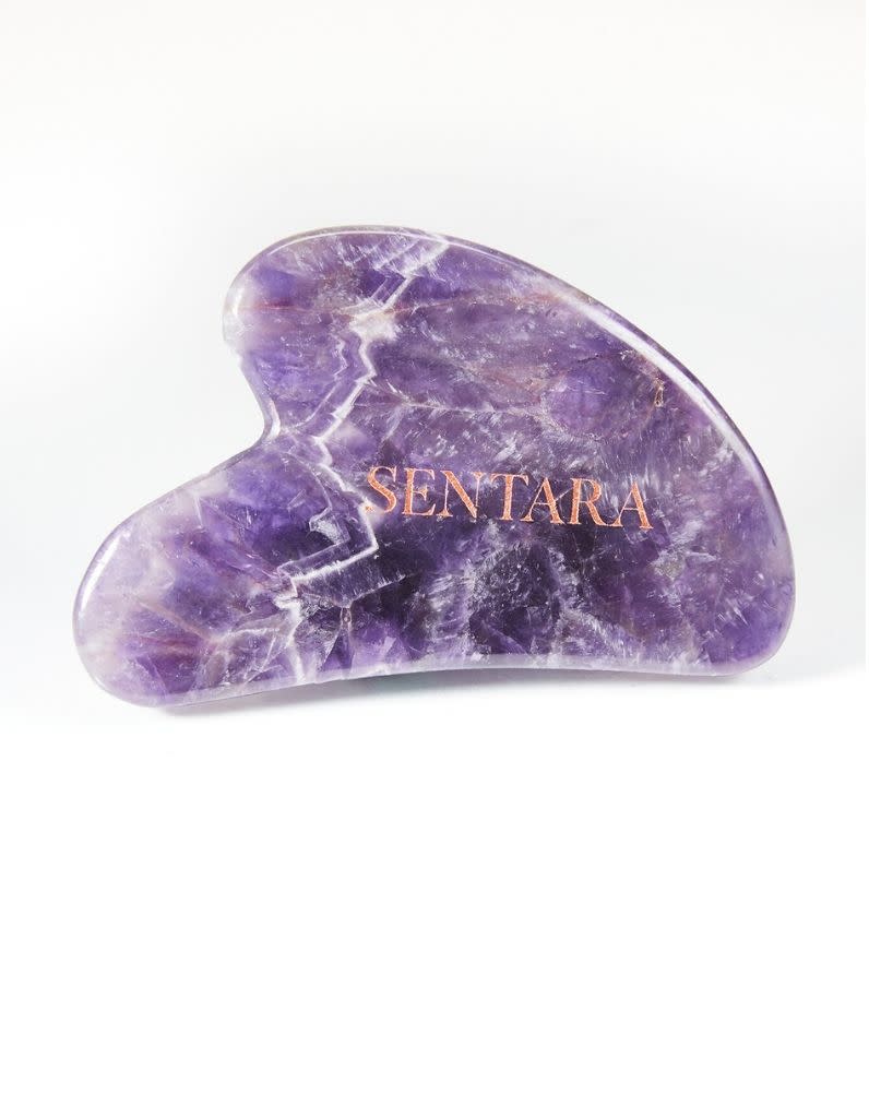 Gua Sha Coeur en amethyste, Sentara