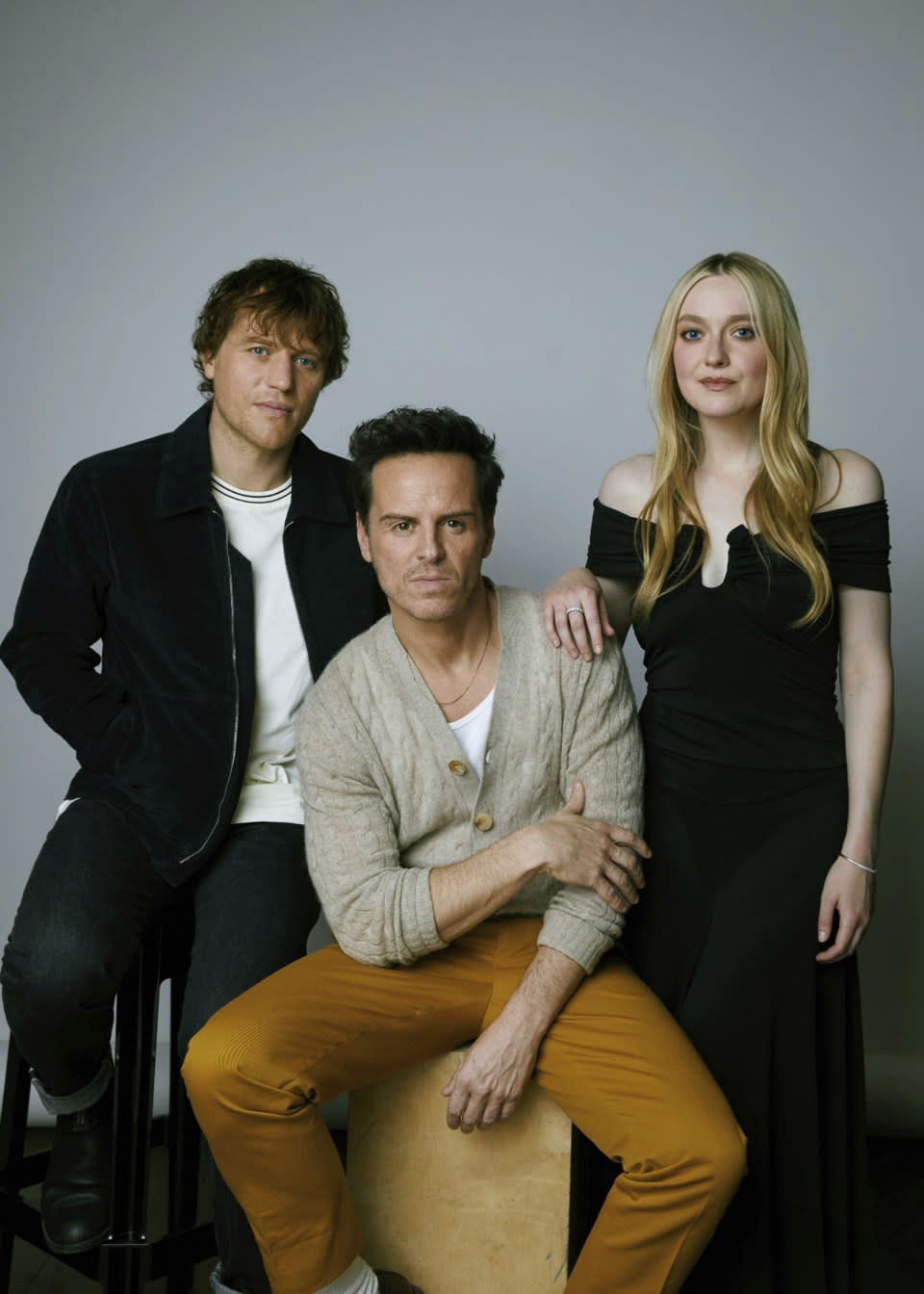 Dakota Fanning, Andrew Scott, Johnny Flynn (Fuente: IMDb)