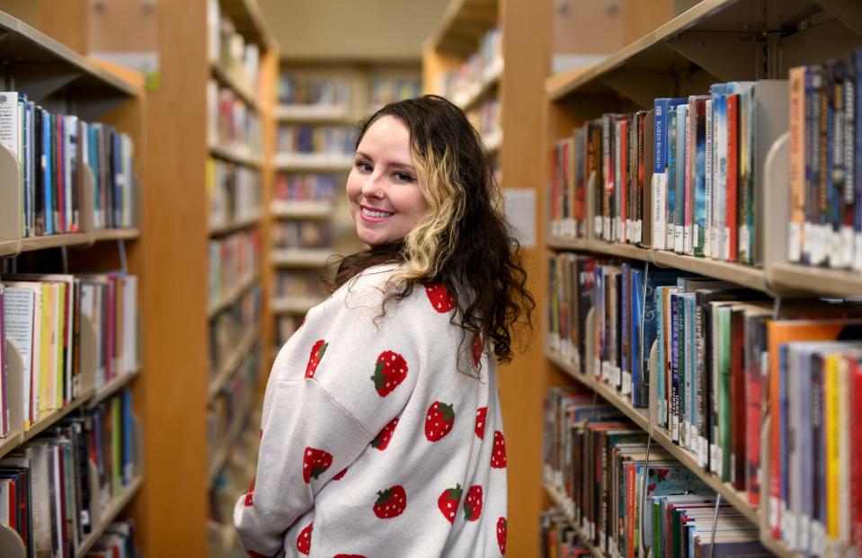 Amber Ollis serves as the community engagement librarian at the North Canton Public Library and also coordinates senior events at the North Canton Civic Center.