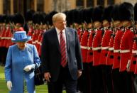 Donald Trump's first official visit to Britain last year was overshadowed by criticism of Theresa May's approach to Brexit, as well as large demonstrations