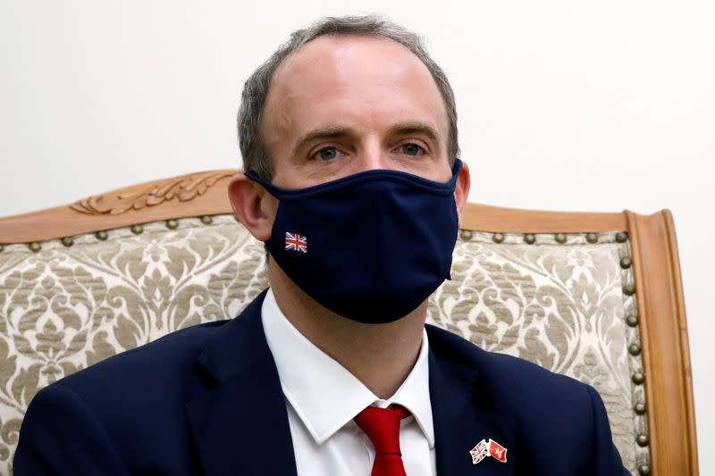 British Foreign Secretary Dominic Raab visits Vietnam