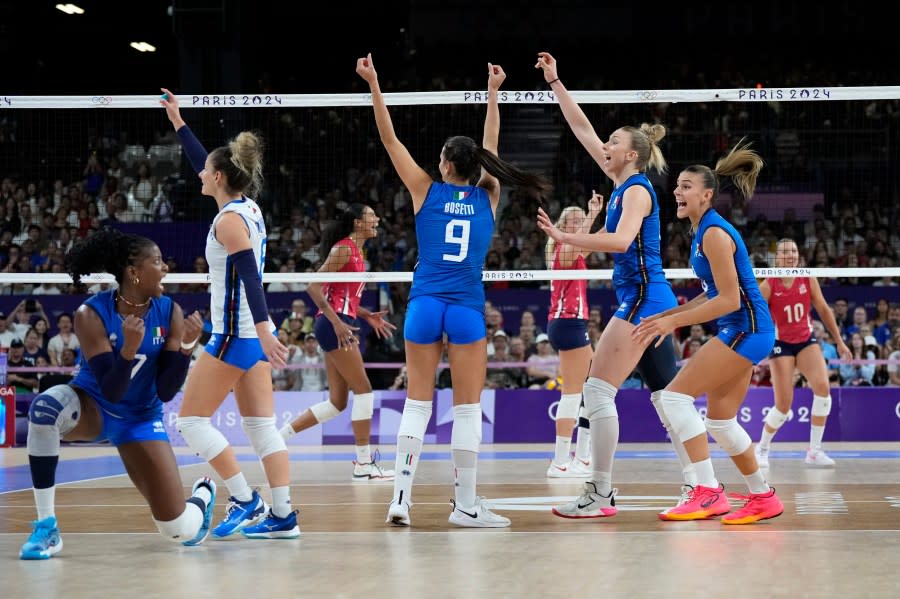 L’Italia batte la campionessa in carica degli Stati Uniti e vince la medaglia d’oro nella pallavolo femminile