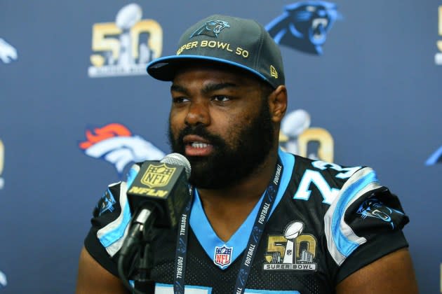 Michael Oher conservatorship Michael Oher conservatorship.jpg - Credit: Rich Graessle/Icon Sportswire/Corbis/Getty Images