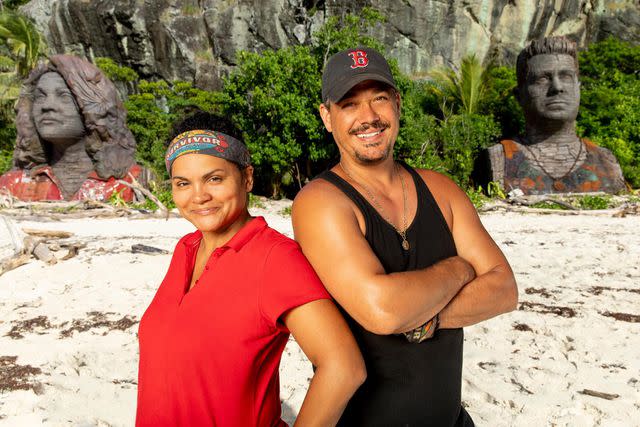 Robert Voets/CBS Sandra Diaz-Twine and Boston Rob Mariano of 'Survivor: Island of the Idols'