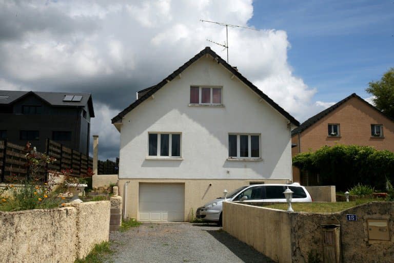 La maison à Ville-sur-Lumes, où Michel Fourniret aurait séquestré et tué la petite Estelle Mouzin, le 19 juin 2020 dans les Ardennes - FRANCOIS NASCIMBENI © 2019 AFP